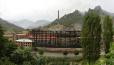 More than a third of the companies analysed are not disclosing their carbon emissions. Stock image of factory in China 